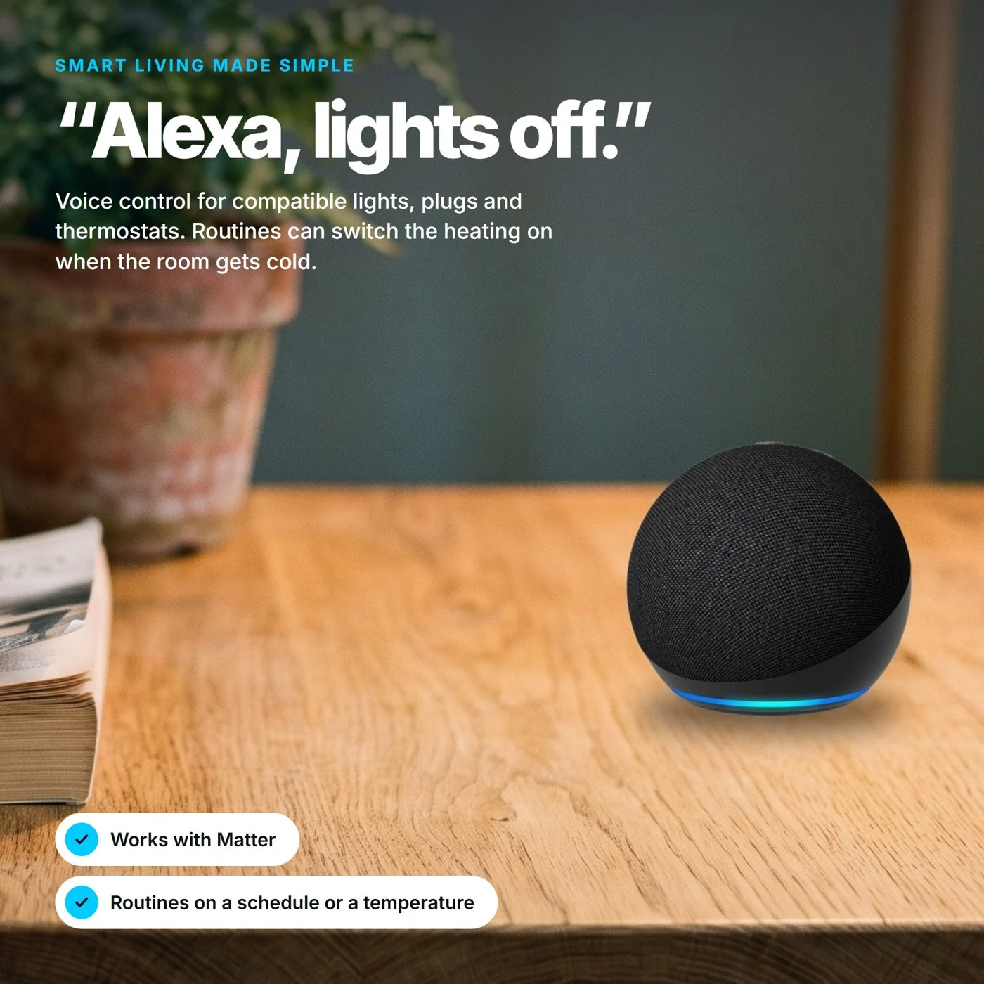 Design for One-Click demo: Amazon Echo Dot