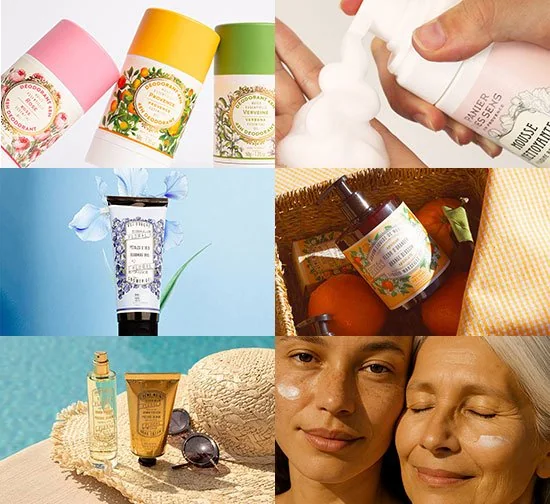 Panier des Sens hand creams, body lotions and soaps