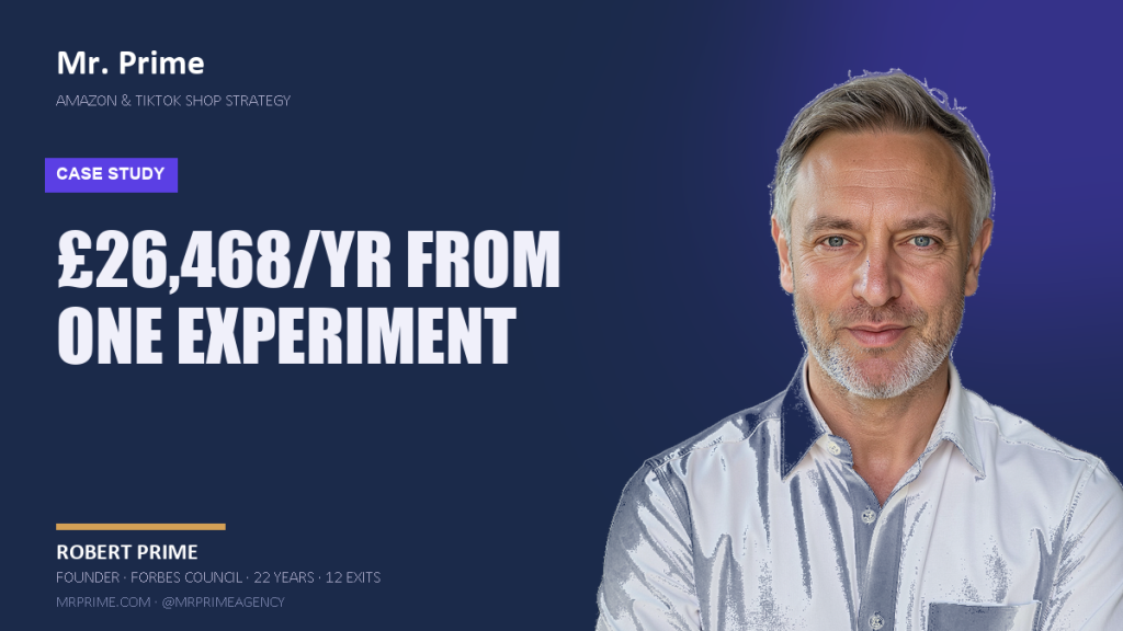 How £26,468/yr From One Amazon Experiment | Mr. Prime