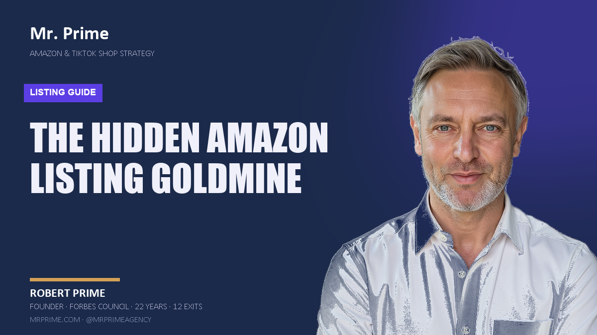 Hidden Data Goldmine for Listing Optimisation | Mr. Prime