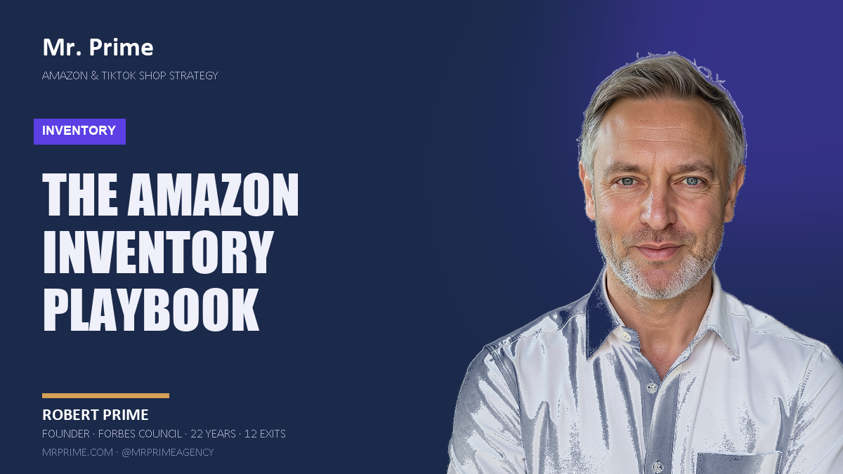 Amazon Inventory Capitalist's Playbook | Mr. Prime